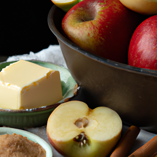 Fresh apples, cinnamon, sugar, and butter - the key ingredients for a delicious Dutch oven apple pie